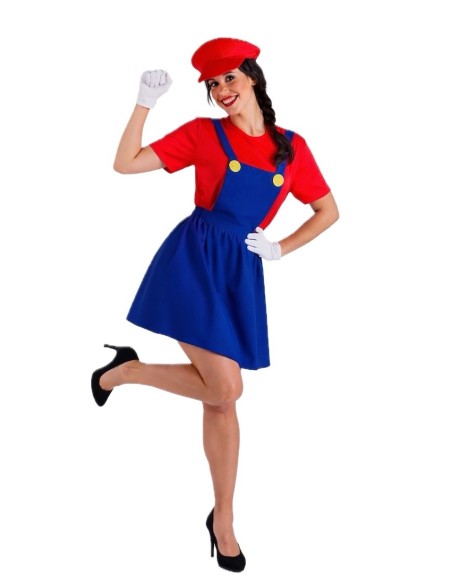 Costume de plombière pour jeu vidéo taille M | Costumes pour adultes par le Roi du Carnaval